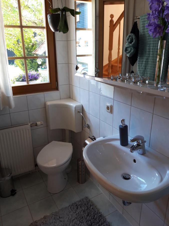 Ein Bett Im Kornfeld - Haus Weitblick - Mit Innenpool Schonfeld  Bagian luar foto