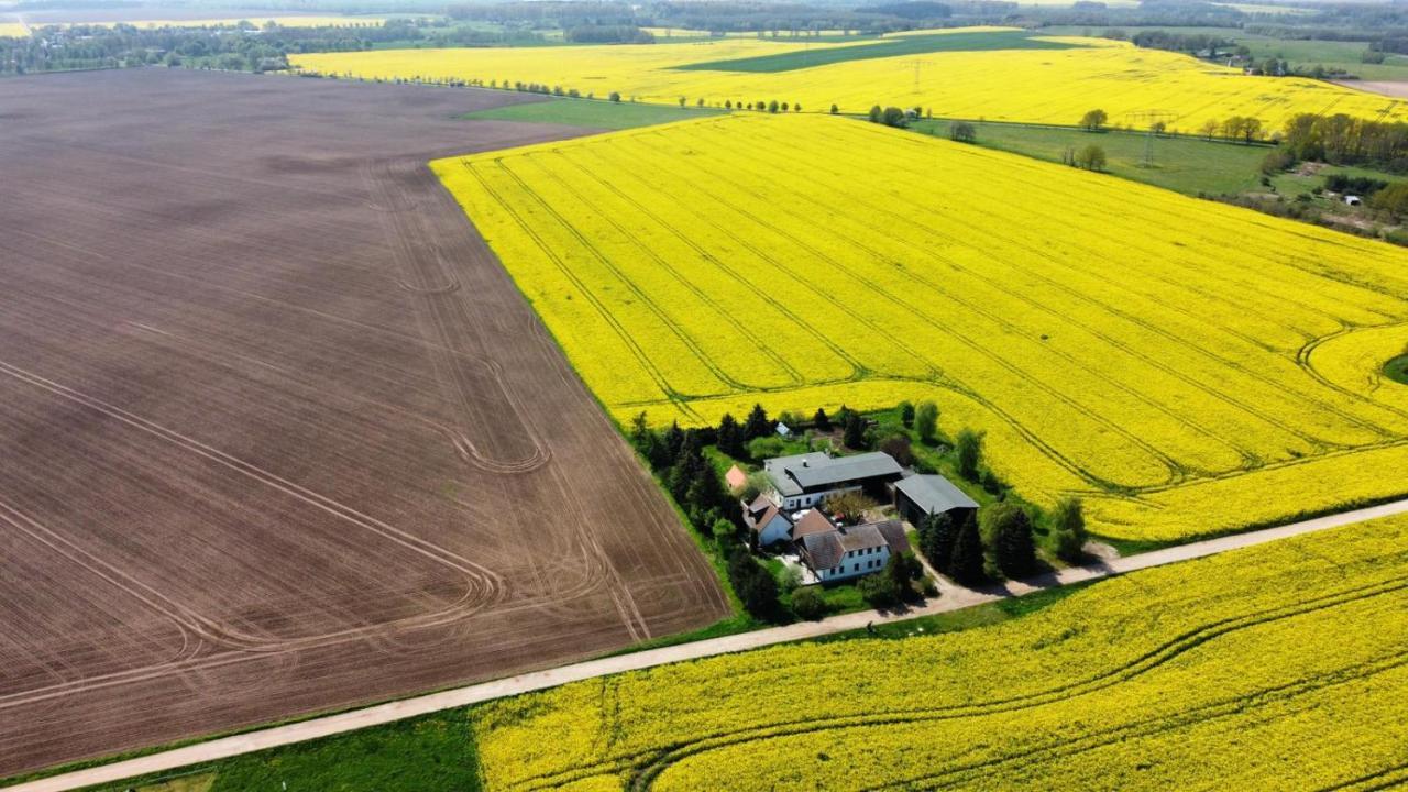 Ein Bett Im Kornfeld - Haus Weitblick - Mit Innenpool Schonfeld  Bagian luar foto